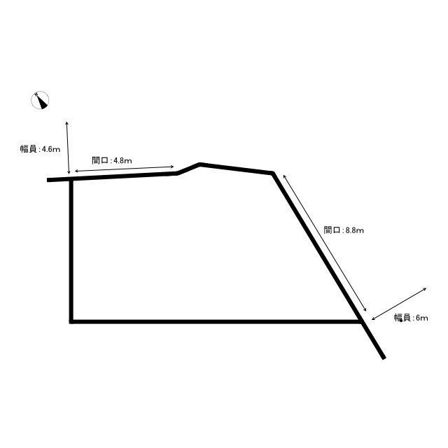 【No.7357】新通り1丁目/2LDK/新築/駐車場3台の区画図