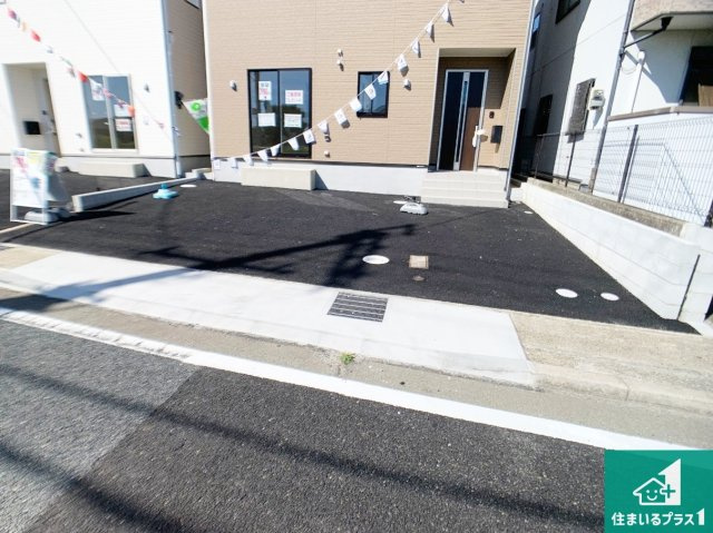 明石市大久保町八木　第3期　新築一戸建ての駐車場|駐車スペース！散水栓があるので、こまめに愛車を洗えます！