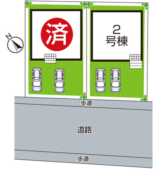 明石市大久保町八木　第3期　新築一戸建てのその他|全2区画