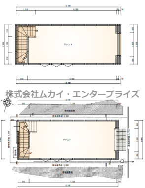 WEST SIDE UTSUBOの間取り