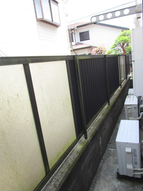 アローハイツのバルコニー