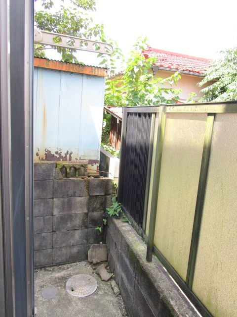 アローハイツのバルコニー
