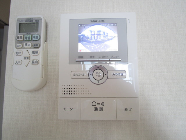 MAISON DE AZALEEのセキュリティ|安心のモニター付きインターホン