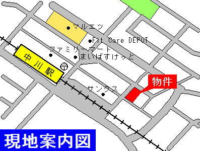 Ｓｕｎｎｙ ＨｅｉｍｓⅢの地図|駅徒歩３分　買い物環境良好