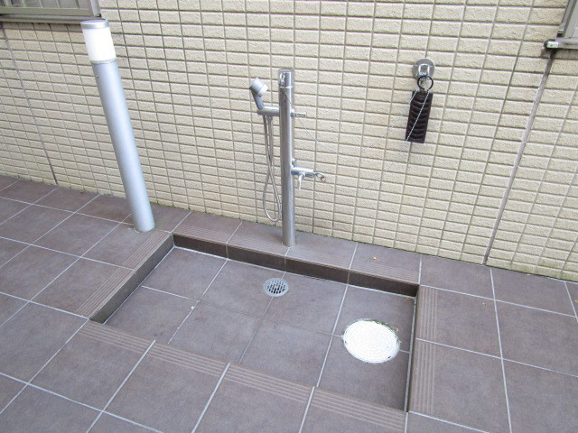 キュロコ玉川学園　東棟のその他共用部分|ペット足洗い場