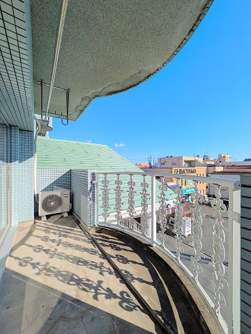 シードパレロイヤルのバルコニー