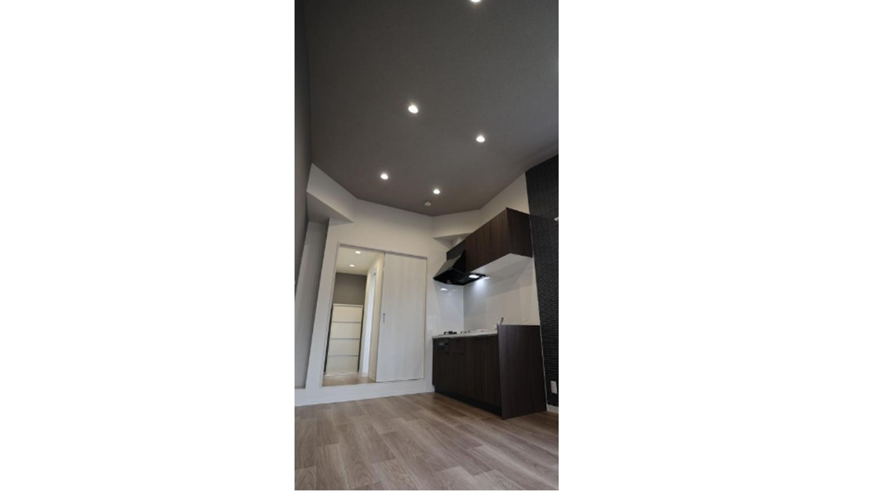 神戸市東灘区深江南町４丁目　収益アパート　令和4年築　満室稼働中のキッチン