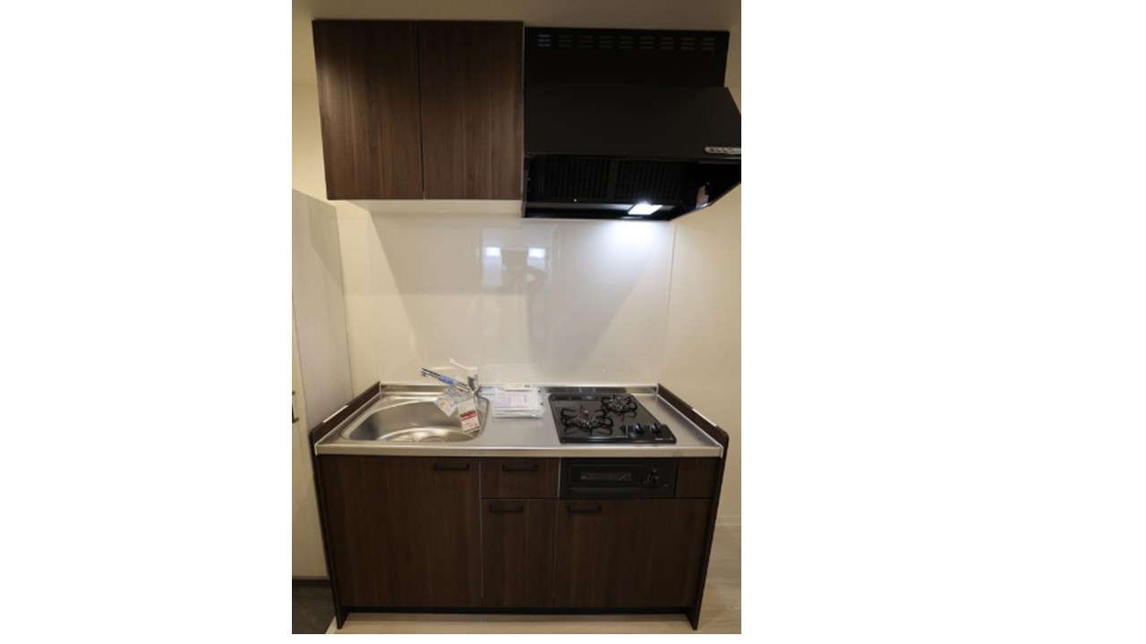 神戸市東灘区深江南町４丁目　収益アパート　令和4年築　満室稼働中のキッチン