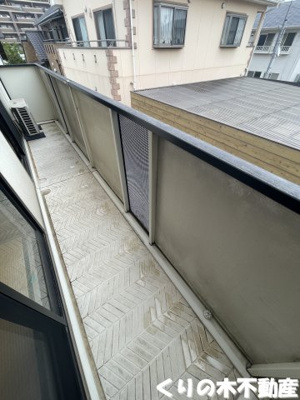 【バルコニー】 | カサ・グランディス | 暖かな日差しのふりそそぐバルコニー