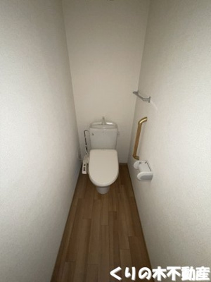 【トイレ】 | カサ・グランディス | シンプルで使いやすいトイレです