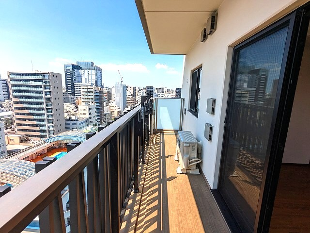 ミリアレジデンス浅草橋のバルコニー