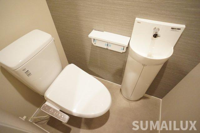 熊本市東区神園１丁目の賃貸マンションのトイレ