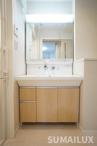 熊本市東区神園１丁目の賃貸マンションの独立洗面台