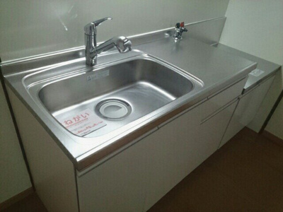 【キッチン】 | アネックス翠香園 | コンパクトなキッチンで掃除もラクラク