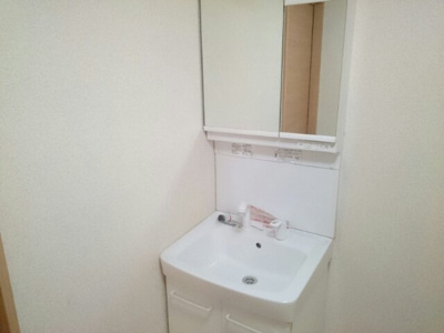 【洗面所】 | アネックス翠香園 | 脱衣スペースもあります