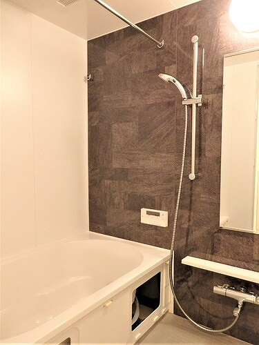 Brun Pilier日本橋の浴室|５月８日撮影（２０２５年６月１３日竣工・建設中）