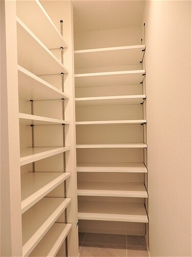 Brun Pilier日本橋の収納|５月８日撮影（２０２５年６月１３日竣工・建設中）