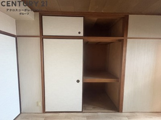 奥行きもある広々収納