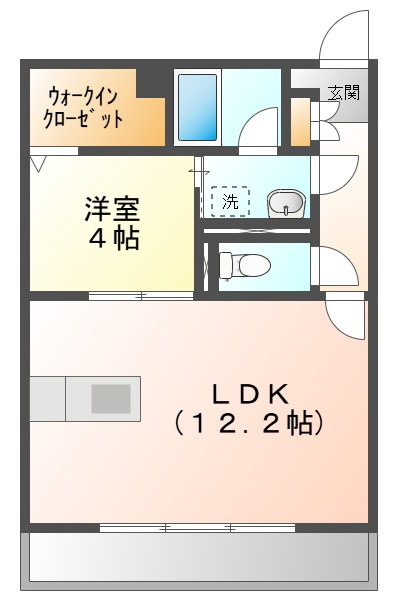 エクセラントロジュマンの間取り