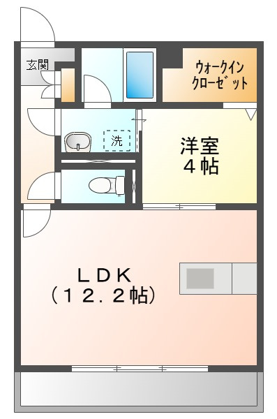 エクセラントロジュマンの間取り