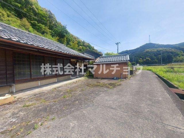 岩田売り地の前面道路含む現地写真|前面道路含む現地写真です