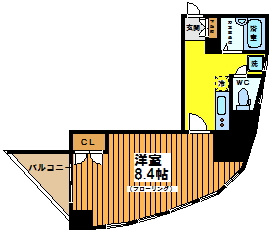 【間取り】 | ヴェルト笹塚ツインⅠ棟