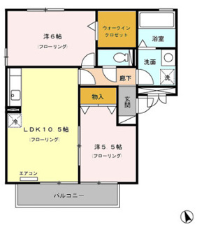 【間取り】 | 2LDK