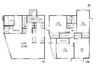 【間取り】 | 霞ヶ丘３丁目　A号地