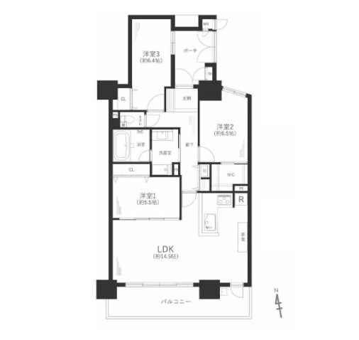 ロイヤルメドゥ香里園タワーの間取り|間取り図はいかがですか？ご希望を叶える間取りですか？リビングの広さは？水回りの位置は？カウンターキッチン？など色々な情報が集約されています。弊社ではリフォームなどのご相談も承っております。