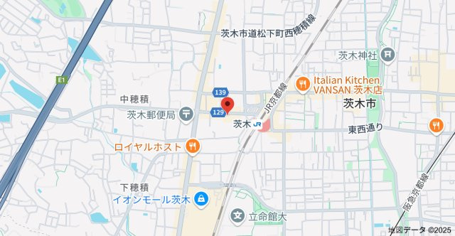 メゾン茨木西駅前の地図