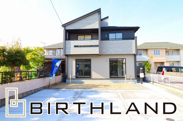 新築戸建・建売　福島市大森鶴巻　BLOOMING GARDEN　全1棟の外観|＜1号棟＞完成物件でいつでもご案内可能です♪