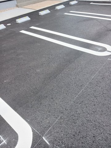 サンライズヒルズⅡの駐車場