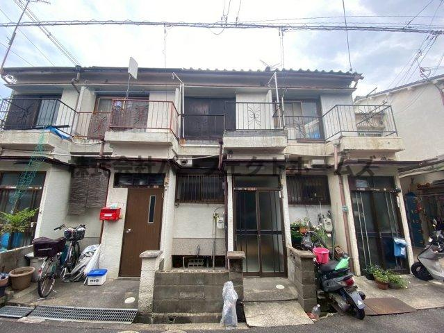 渚東町テラスハウスの外観|外はこのようになっています