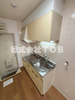 【キッチン】 | ハウス松園 | 2口ガスコンロ設置可能