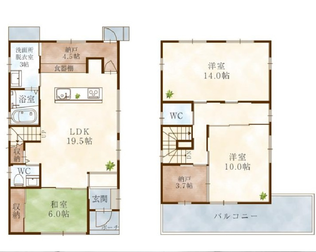 【間取り】 | 間取りは3LDKになります。
