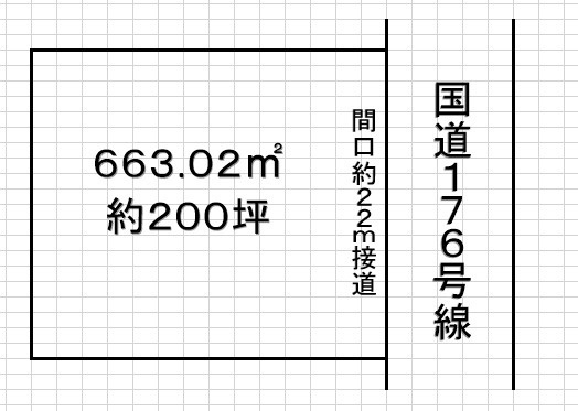 【土地図】 | 三田市東野上字谷郷【売土地】