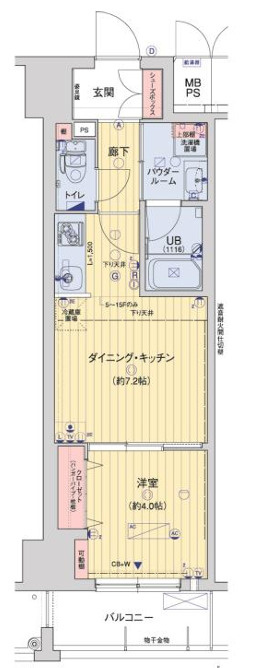 レオンコンフォート本町東llの間取り