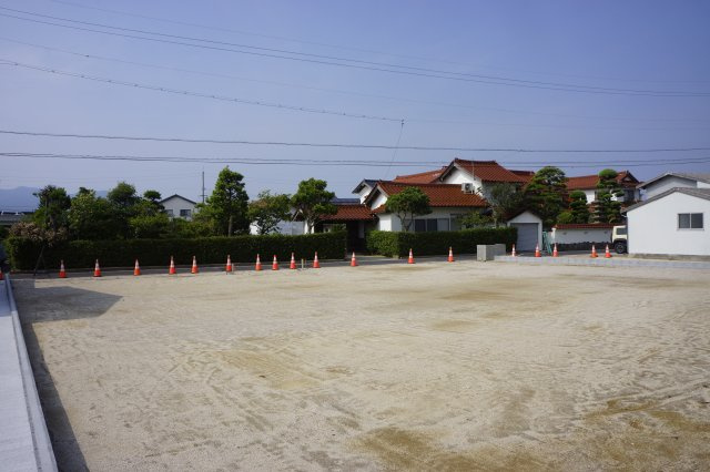 【期間限定値下げ】斐川町併川　神立ニュータウン内　２区画分譲　建築条件なし　■残り1区画■の外観|6月27日撮影（造成完了しました