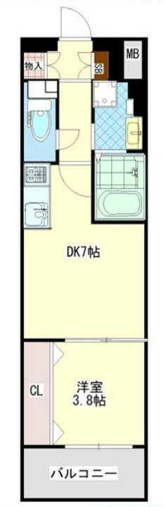 レオンコンフォート本町東llの間取り