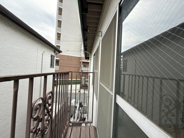 フジイコーポのバルコニー