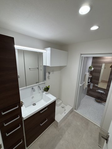 テラス久我山の洗面所