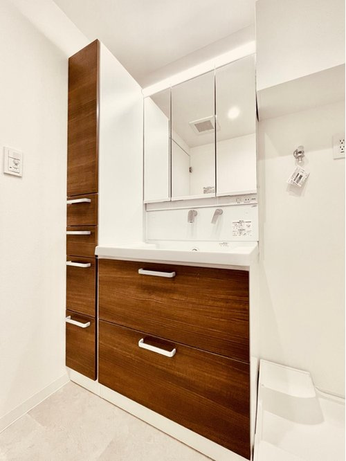 テラス久我山の独立洗面台