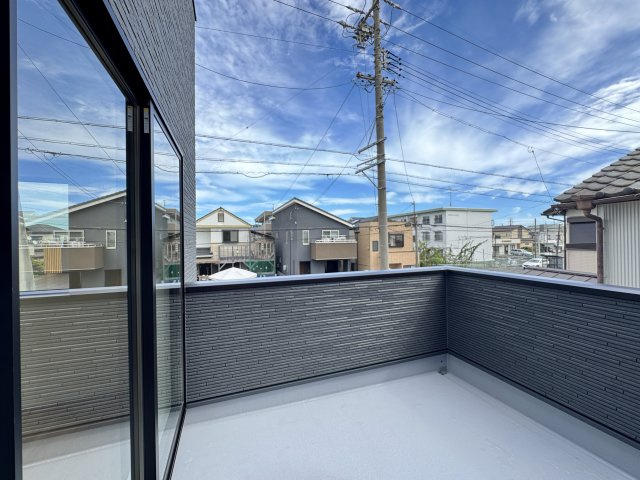中央区新津町　2期のバルコニー|2階バルコニー