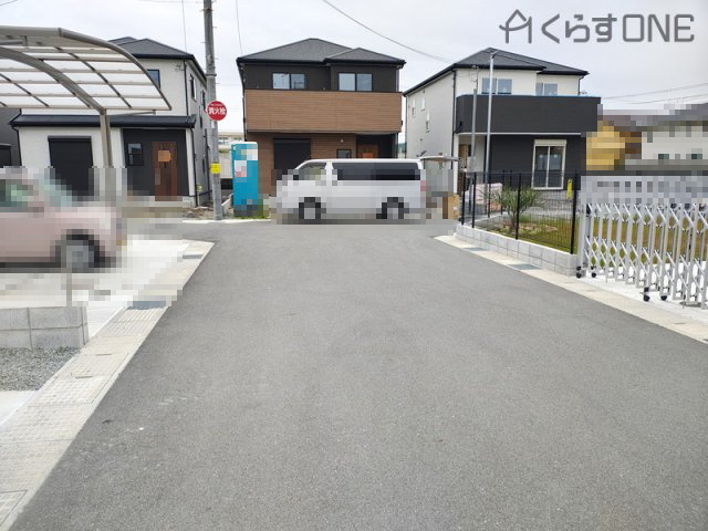 【前面道路含む現地写真】 | 姫路市第1網干区坂上／全5棟 | 分譲地全体写真です！