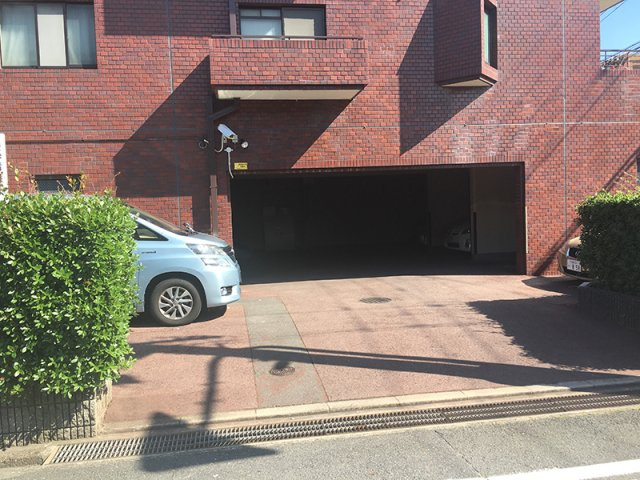 北桜塚パークハイムのエントランス