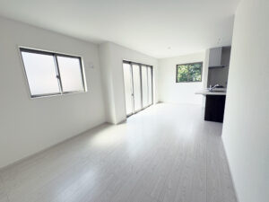 【新築戸建】長岡京市奥海印寺太鼓山「長岡天神駅」4LDKの居間・リビング