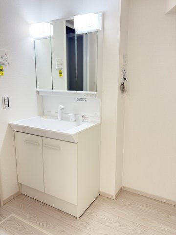 【新築戸建】長岡京市奥海印寺太鼓山「長岡天神駅」4LDKの独立洗面台