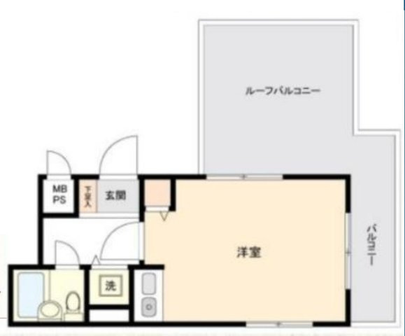 メインステージ新宿の間取り