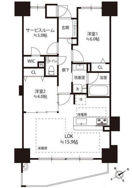 ロイヤルシティビュー観音