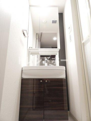 セオリー梅田ドムスの独立洗面台|選べる家電プランあり！！